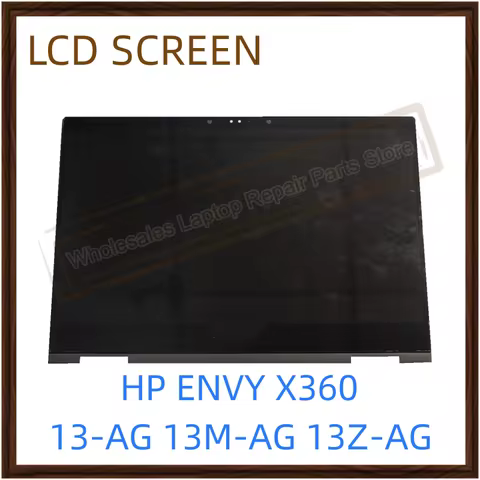 13.3" for HP ENVY X360 13-AG 13M-AG 13Z-AG LCD Display Touch Screen Digitizer Assembly With Frame Bo