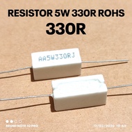 5W 5WATT 330R 330 OHM ROHS CHALK RESISTOR