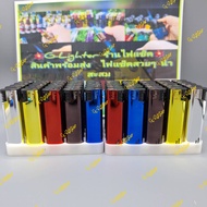 B Punch ไฟแช็คแก๊ส ทรงสวย สีสด ไฟแรงต้านลม เติมแก๊สได้   สินค้าตัวเปล่าไม่มีวัตถุไวไฟ   สินค้าพร้อมใ