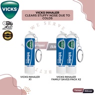 Vicks Inhaler Clear Stuffy Nose X1 / Vicks Inhaler Clear Stuffy Nose Family Saves Pack X2