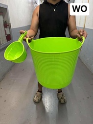 BIG PAIL WITH DIPPER 60 LITERS GIANT TIMBA TABO SET