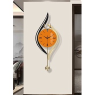Wall Clock Three-Dimensional Decorative Net Watch Clock Simple Iron-Free Clock Red Fashion Creative 