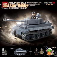 DADA Hobby DH3X MOC with 100242 Tiger I Tank 后期型号 Building blocks Military EH2