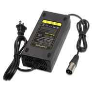 Replacement New Electric Bike Ebike 48V Lithium Battery Charger 3 pin XLR Plug 54.6V 2A 13S