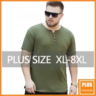 Oversized T-Shirt Men's T-Shirt Summer T-Shirt Cotton Plus Size 5XL 6XL 7XL 8XL New Style Fashion Ca