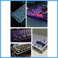 KOK Skeleton Design Aluminum Keyboard Case For 60 EV63 Easy Assembly And Cooling