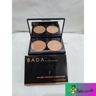️Rakkistore99 ️ SADA By Cathy Sharon Ghanda Powder Bronze & Highlight (100% Original)