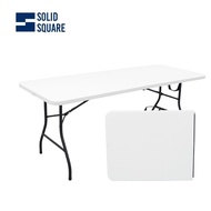 SS-06FJ (180 Cm.) 1 Year Product Multipurpose Table Foldable In Half Sun Resistant Rain