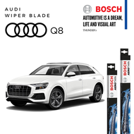 BOSCH ใบปัดน้ำฝน Audi อาวดี้ Q8 Aerotwin Plus ไร้โครง APU 20/26 BOSCH Wiper Blade for Audi Aerotwin 