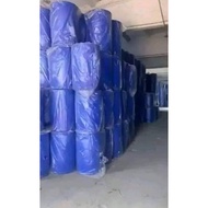 200Liters blue plastic barrel drum.