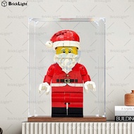 ❤️DisplayBox for Lego 40820 Large Santa Claus Minifigure DustCover Building Block Figure Storage Box