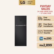 493L Top Freezer Fridge in Essence Matt Black