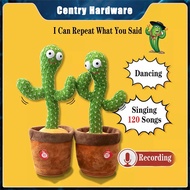 Cactus Toy Plush Talk Kaktus Bercakap Dancing Cactus Talking Cactus Toys Song cactus dance Electric 