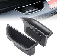 YAVILI 2Pcs Car Front Door Handle Armrest Storage Box Tray Bin Kit, for Mercedes-Benz, E Class W212 