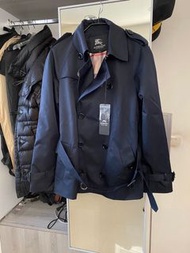 日本burberry black label風衣就是經典三色 黑 深藍 卡其  #三陽黑標 #日本製 絕版 短版風衣外套 尺寸23456