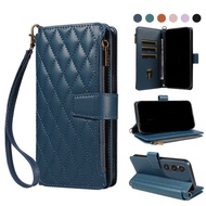 Suitable for Sony 10 VI Shockproof Mobile Phone Leather Case 10VI Lanyard Flip Phone Case 5V Shockpr