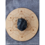 natural tektite stone