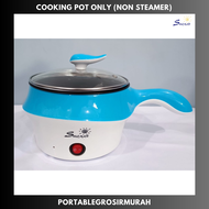 PANCI ELEKTRIK/LISTRIK/PANCI SERBAGUNA/PANCI MINI/COOKING POT (COOKING POT ONLY) - BLUE