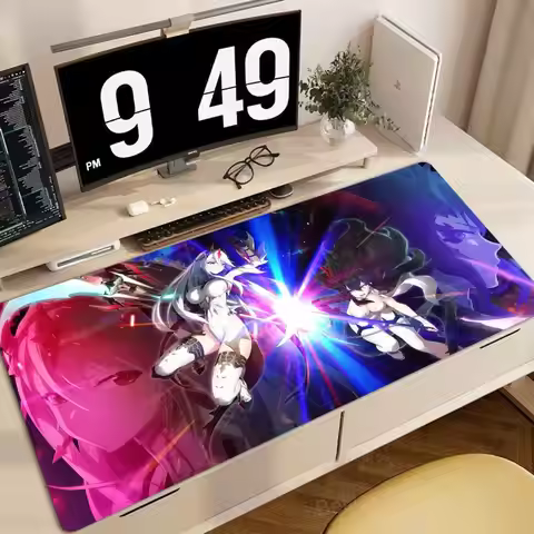 E_epic S_seven Laptop Anti-slip Rubber Desk Mat Escritorio Accesorios Kawaii Cute Expansion pad High