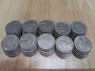 香港女皇頭5元硬幣 30個220蚊50個350蚊100個