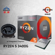 AMD Ryzen 5 3400G Processor w/ Radeon Vega 11 Graphics