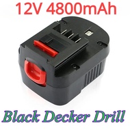 Brand new 12V 6800mah Rechargeable Tool Black & Decker A12 A12ex Fsb12 Fs120b A1712 Hp12k HP12 Lithi