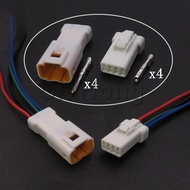【HOT】 1 Set 4 Ways Parts 04T-JWPF-VSLE-S 04R-JWPF-VSLE-S AC Assembly Miniature Car Sealed Connector 