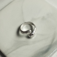 [ZANZAN ZANZAN] Matte Metal Ring Set [RK21BI005]