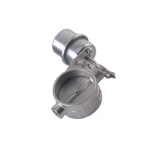 2&2.36&2.5&2.75&3.0inch Stainless Steel Exhaust Control Valve Cutout Set Vacuum Actuator CLOSED Styl