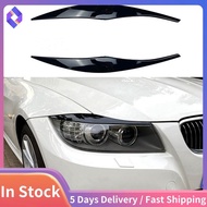 Car Headlights Eyebrows Eyelids Cover Eyelash Head Light Stickers for 3 Series E90 E91 320I 330I 05-