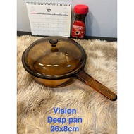 vision cookware deep pan