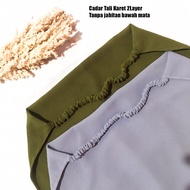 Cadar karet 2 layer  cadar niqab cadar tali karet 2 layer ceruty