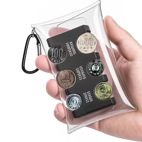 Japanese Yen Coin Storage Bag Portable Japanese Currency Classification Clip Anti-loss Small Wallet