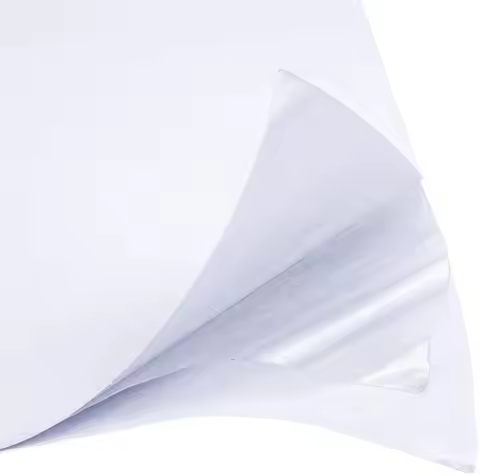 A4 Size White Double Sided Tape Sheets Strong Adhesive Tap Sheet Sticky Film 0.1mm for Arts Craft Ph
