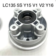 YAMAHA LC135 5S / Y15zr Y15 CLUTCH HUB SPROCKET HUB ASSY COMPLETE SET LC5S 55C SPOCKET SPOKET HUB SI