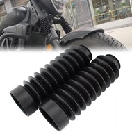 Motorcycle Rubber Front Lower Fork Shocks Cover Suspension Dust Gaiters Boots For Honda CB400SS CL40