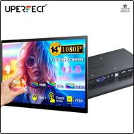 Hizha Uperfect 140 Zoll Touch Tragbaren มอนิเตอร์ USB VGA HDMI Zweiten Bildschirm Für คอมพิวเตอร์ Em