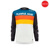 เสื้อแขนยาว YAMAHA JERSEY PLAYFUL GEAR สีดำ SIZE : XL อก 44" ไหล่ 22" ยาว 29.5" รหัสสินค้า 2YL-TSHXL