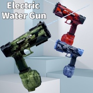 Children  New LED Electric Water Pistol Toy Automatic Squirt Water Gun Continuous Spray Blaster Summ