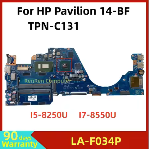 DCM42 LA-F034P For HP Pavilion 14-BF TPN-C131 Laptop motherboard 940762-001 940762-501 With 940MX GP