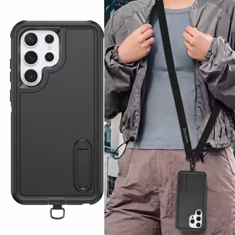 Portable Lanyard Phone Bag Capa Case for Samsung Galaxy S22 Ultra S22 Plus S22ultra