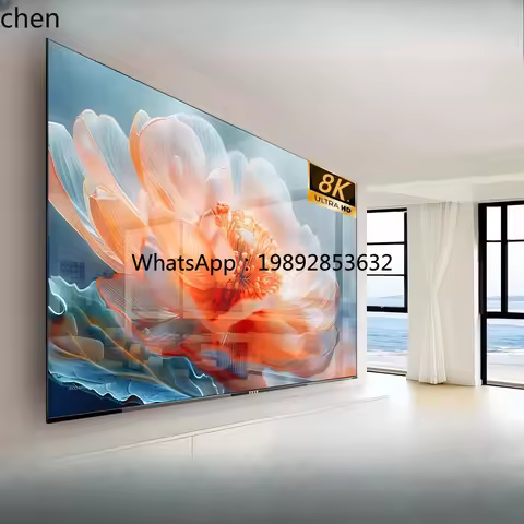 8K Ultra HD Home LCD 100inch TV 50/55/65/75/85 Smart Network 300inch Large Screen