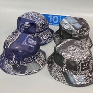 NEIGHBORHOOD Bandana Bucket Hat 腰果花 ( patchwork Indigo cap kapital acg 漁夫帽 )