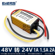 36V48V Turn24V DC Conversion Step-Down Module DC-DC 48V Change24V Vehicle Battery Voltage Regulator 