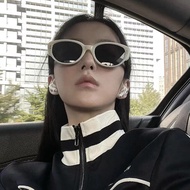 Jackson Wang Cats' Eye Sunglasses Female Fancy Ins Retro Small Frame Millennium Sexy American Style Hip Hop Sun Glasses Male