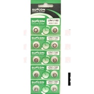 BATTERY MODEL LR 1130 & LR 41 ORIGINAL SUNCOM BRAND READY STOCK