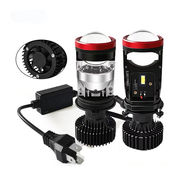 2pcs Car Headlights Bulb H4 Lenses LED Lamp H4 LED CANbus Headlights H4 Mini Projector Led For Motor