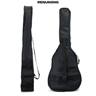 RENUNONG 30/38/41 Inch Guitar Bag Musical Acoustic Single Layer Carrying