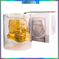 Dark for Creative Liquor Decanter 750ml  Boron Glass Bottle Double-layered Glass