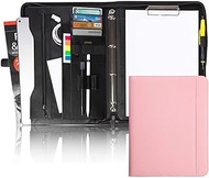 Vebon® Writing Case Ring Binder A4 "Berlin" I Zip + Clipboard I Conference Folder + Laptop Bag I Ext